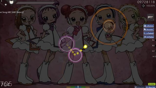 My Osu!beatmap: MAHO-DO - Swe~et Song ABC [ABC Bakery]