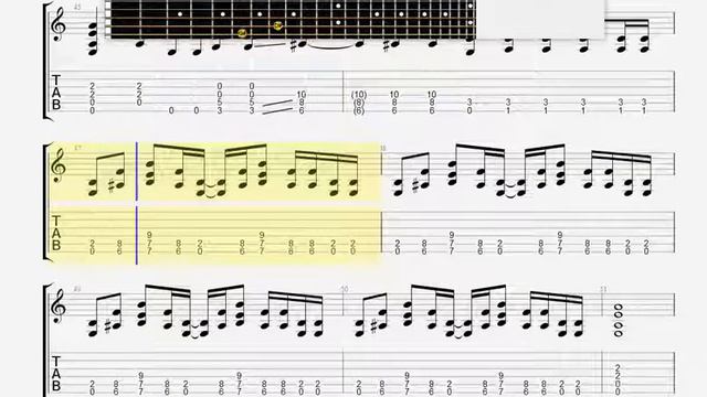 Biohazard Black and White and Red All Over GUITAR 1 TABLATURE смотреть онлайн