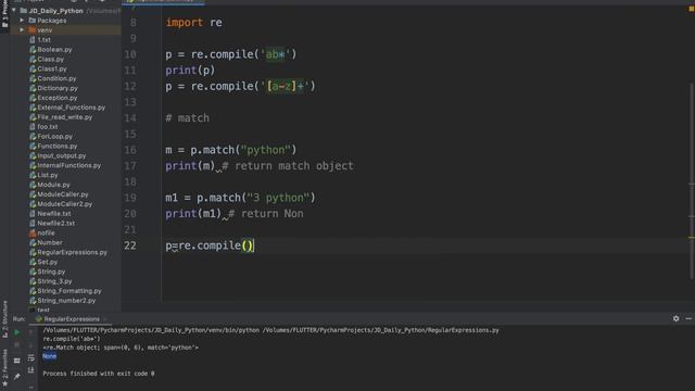 JD with Daily Python Practice ( Python Regular Expressions ) смотреть онлайн
