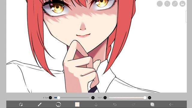 【Ibis Paint】Speedpaint Makima Chainsaw Man | Ibis Paint X Tutorial смотреть онлайн