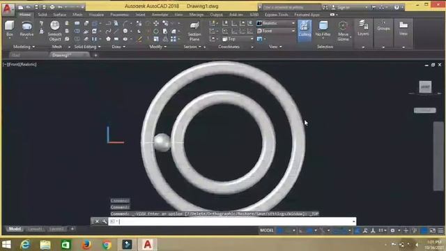 AutoCAD How to make 3d Ball Bearing Modelling in AutoCad 2018 ( CWPS MECHANICAL ) смотреть онлайн