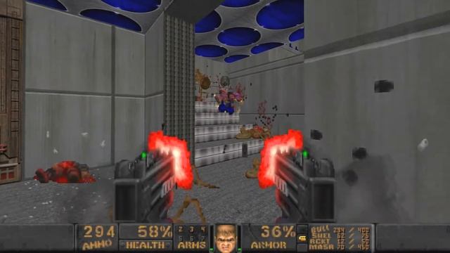 [Doom 2] - HAUTC - FinalDoomer - ColourFullHell - UV смотреть онлайн
