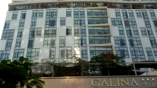 Нячанг. Galina hotel & spa. Фасад и этажность. смотреть онлайн
