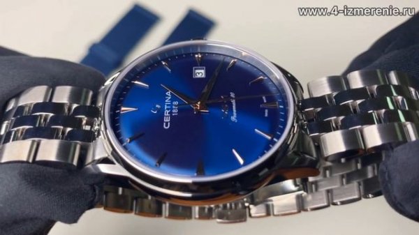 Обзор 4 Измерение Certina DS-1 C029.807.11.041.02