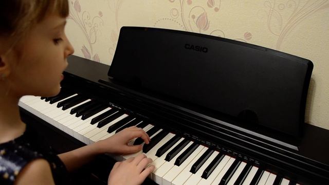 Журавель - М. Красев (1 класс, фортепиано) смотреть онлайн