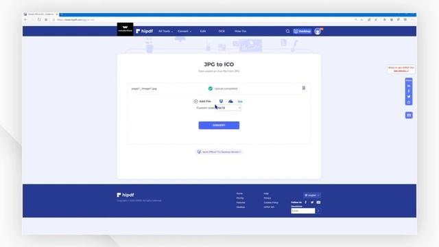 How to Convert JPG to ICO for Free Online | HiPDF смотреть онлайн