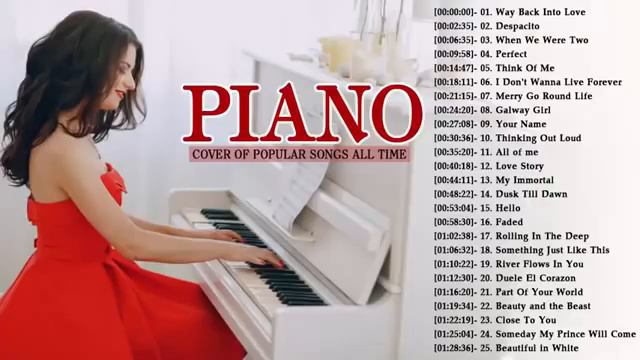 Top 30 Piano Covers of Popular Songs 2019 | Best Instrumental Piano Covers All Time смотреть онлайн
