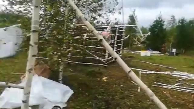 Сушилка для трав 2 на 2 метра, своими руками. смотреть онлайн