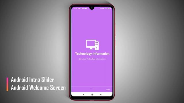 Android Intro Slider | Android Welcome Screen смотреть онлайн
