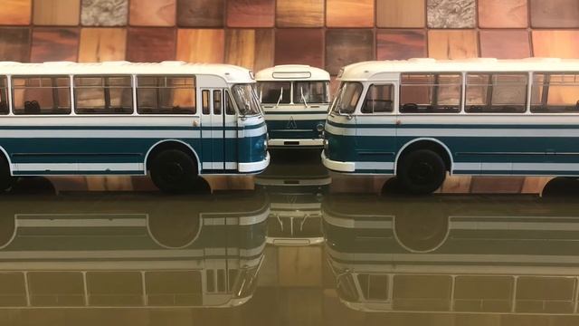 Масштабные модели общественного транспорта. 1:43. «ЛАЗ-695М» от MODIMIO