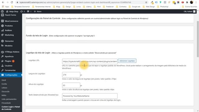 Como CUSTOMIZAR Tela de Login do WORDPRESS Design Moderno (Entregue Assim P/ O Cliente) смотреть онлайн