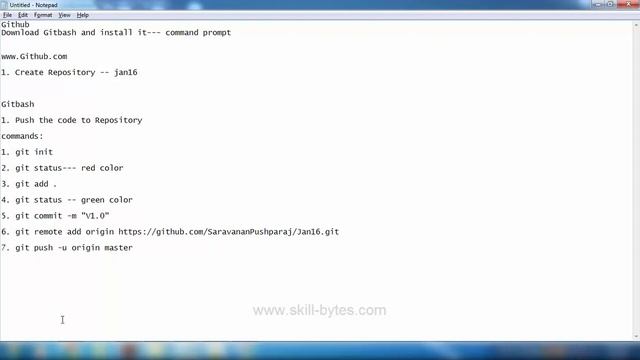 GitHub Gitbash Commands смотреть онлайн