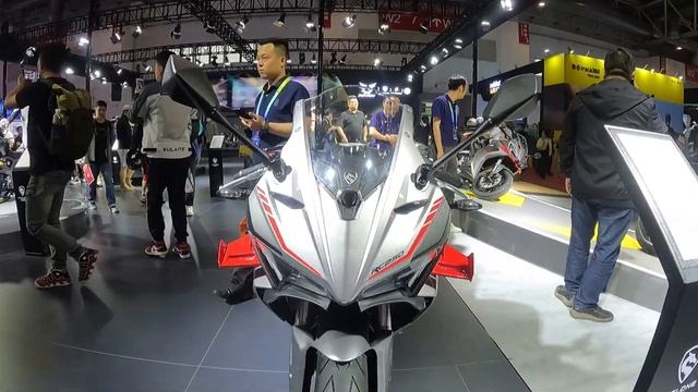 Спортбайк CYCLONE RC250. Выставка CHINA MOTOR 23.