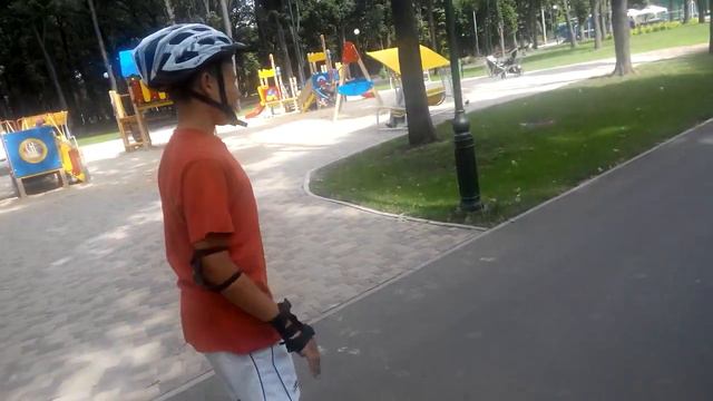 Парк Горького Харьков 13.07.2015 Покатушки на роликах часть 2 смотреть онлайн