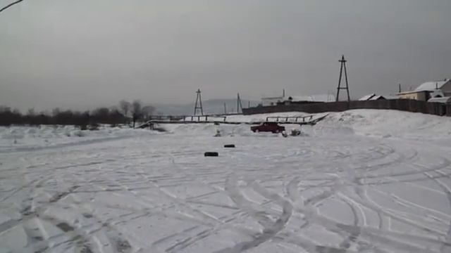 Семёрка на льду.дрифт.зима смотреть онлайн