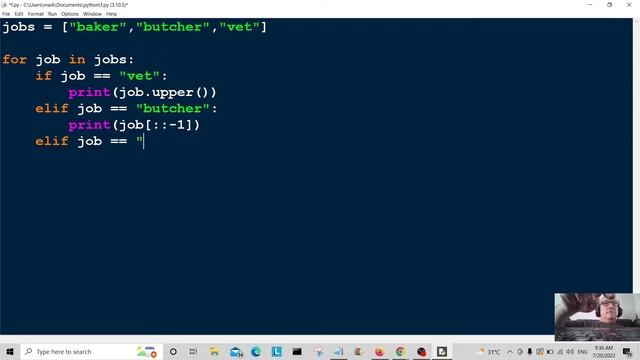 Python (FOR) Loop Conditionals & List Slice Code Example 2022 смотреть онлайн