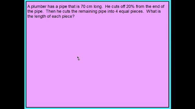 5.5: Problem Solving - Percents смотреть онлайн