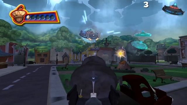 Chicken Little Game Part 7 Alien Invasion No Commentary смотреть онлайн