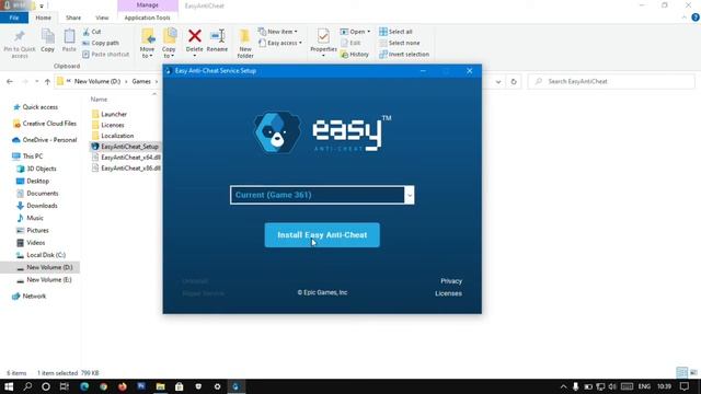 How to fix "Easy Anti Cheat" not installed in EPIC GAMES for any games -TAMIL смотреть онлайн