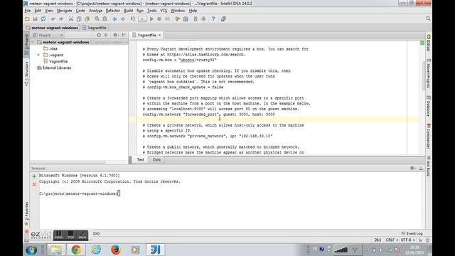 01- Meteorjs project on windows with Vagrant and IntellijIDEA смотреть онлайн