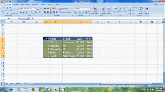 Excel 2007: how to format data in excel смотреть онлайн