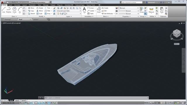 Getting Started: AutoCAD 2014 Overview смотреть онлайн