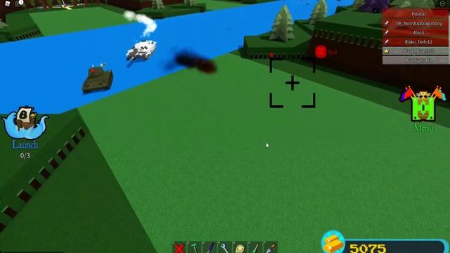 ТАНКОВАЯ БИТВА Build a Boat for treasure смотреть онлайн