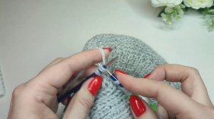 Детские штаны спицами с ростком размер 80-86 см, 1 год