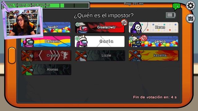 APARECE UNA CRYSTAL FALSA Y YO NO ME ENTERO POR DISTRAÍDA | AMONG US | CRYSTALSIMS смотреть онлайн