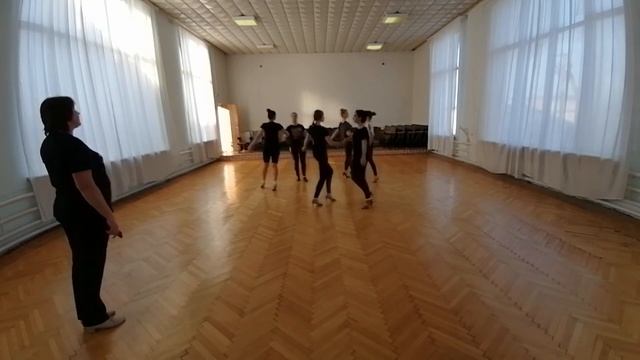 ВАЛЬС. Фигуры для ансамбля девочек, пар. Формейшн леди. Постановка под счет и музыку. Обучение. смотреть онлайн