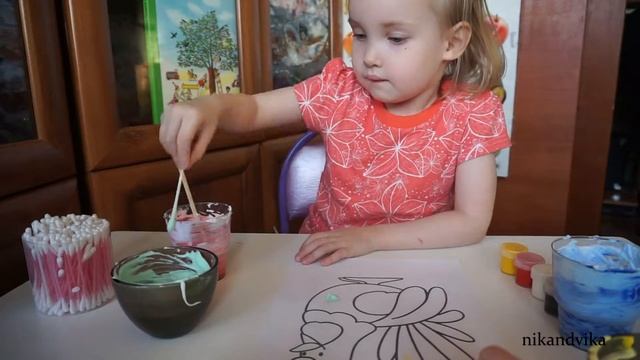 КАК СДЕЛАТЬ ОБЪЕМНЫЕ КРАСКИ для рисования в домашних условиях своими руками // Творчество с детьми смотреть онлайн