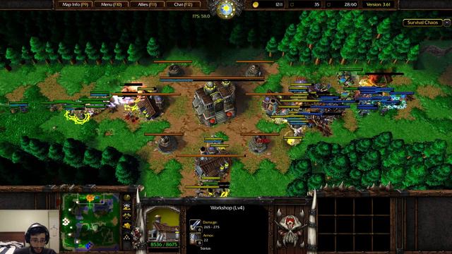 Warcraft 3 Reforged: Survival Chaos 3.61 #34 - Still Trying to Understand Hero Aggro (New Version) смотреть онлайн