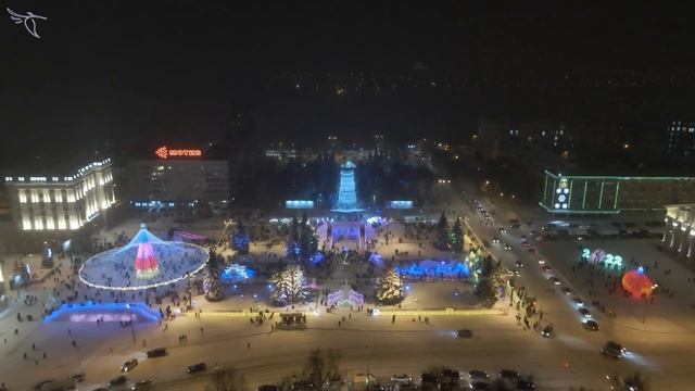 Нижний Тагил новый 2022 год вид с дрона смотреть онлайн