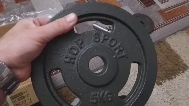 Review of dumbbells HOP SPORT/ Огляд гантели HOP SPORT смотреть онлайн