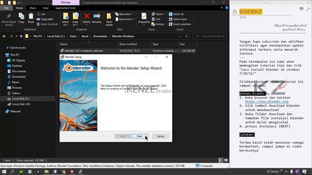 Cara install blender 3.0.1 di windows 10 64 Bit смотреть онлайн