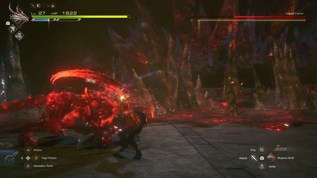 Final Fantasy XVI (PS5) Shiva Fights a Lava Monster смотреть онлайн
