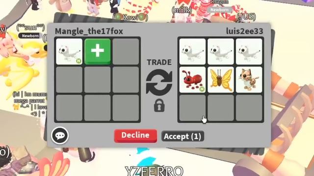 ТРЕЙДЫ НА НЕОН ГОРНОСТАЯ В АДОПТ МИ ? смотреть онлайн