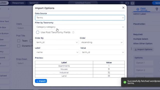 How to populate WordPress Users, Terms, Posts & ACF Field options in Import Options - Bit Form смотреть онлайн