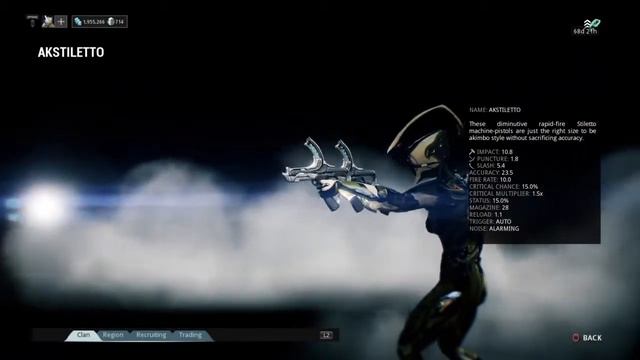 WARFRAME: Weapons Archive: Akstiletto смотреть онлайн