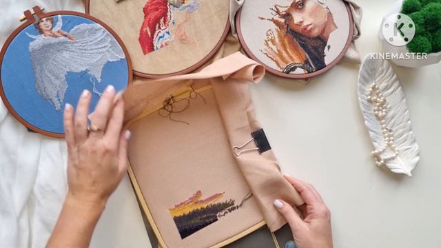 Итоги вышивки за 2 месяца. Старты, финиши. смотреть онлайн