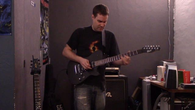 Demo Guitar Cort MBC-1 - Muse Matthew Bellamy Signature - Impro guitare Marseille смотреть онлайн