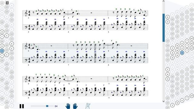 Как играть на баяне Ромашки (Игорь Растеряев) | How to play on accordion | SMT Pro смотреть онлайн