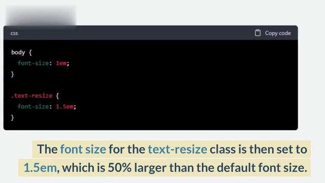 How to implement WCAG 2.1 Success Criteria 1.4.4 Resize text in code with examples смотреть онлайн