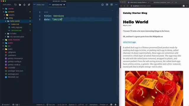#3 Adding Blog Posts (Gatbsy) смотреть онлайн