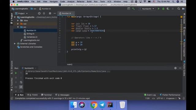 05 Kotlin Language Tutorial: Number смотреть онлайн