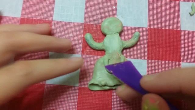 Полимерная глина - Дымковская игрушка - часть 1. Dymkovo Toy Part 1. смотреть онлайн