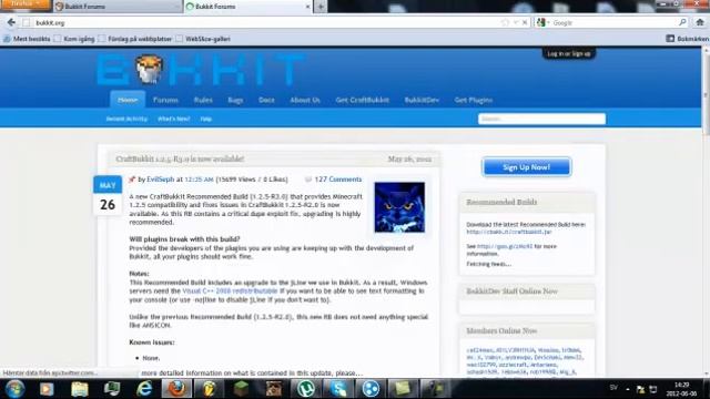 Hur man gör en bukkit server (swedish) смотреть онлайн