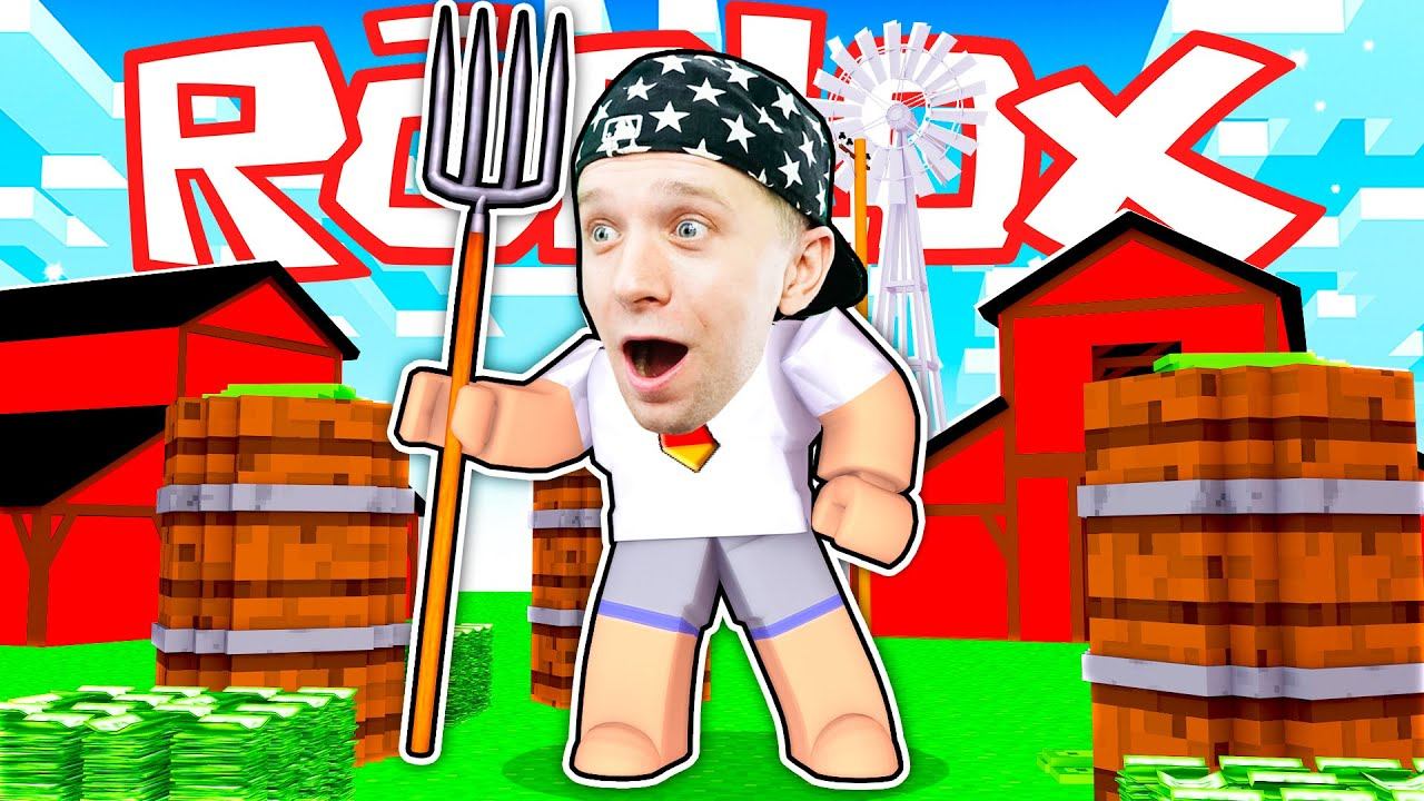 Как Стать БОГАТЫМ ФЕРМЕРОМ в Деревне? ROBLOX от FFGTV смотреть онлайн