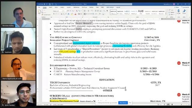 How to Craft a Standout Resume - Live Resume Review with Maria смотреть онлайн