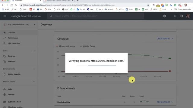 Add new property to Google Search Console смотреть онлайн